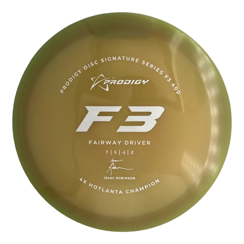 F3 Fairway Driver - Isaac Robinson 2022 Signature Series - 400 Plastic